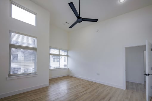 Three bedroom contemporary townhomes at Parkside Row in Bentonville, AR