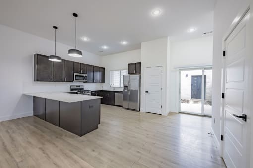hree bedroom contemporary townhomes at Parkside Row in Bentonville, AR