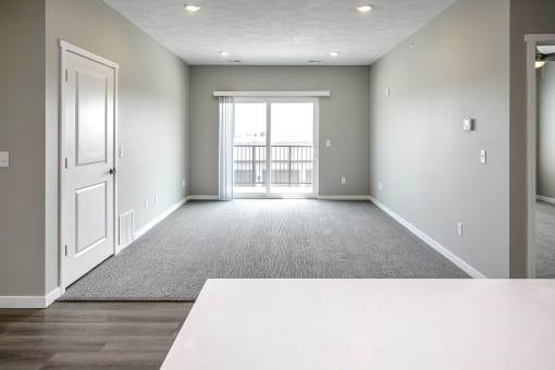 Brand new one, two and three bedroom apartment homes, featuring stainless steel appliances, vinyl plank flooring, carpeting, and more at Prairie Park Apartments in Wayne, NE