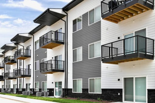 Brand new one, two and three bedroom apartment homes, featuring stainless steel appliances, vinyl plank flooring, carpeting, and more at Prairie Park Apartments in Wayne, NE