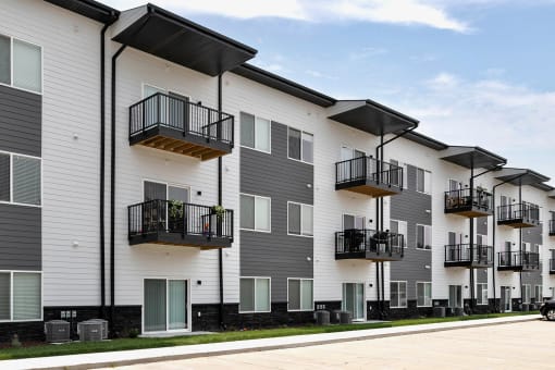 Brand new one, two and three bedroom apartment homes, featuring stainless steel appliances, vinyl plank flooring, carpeting, and more at Prairie Park Apartments in Wayne, NE