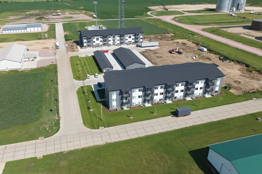 Property exterior at Cross Creek in Lexington, NE