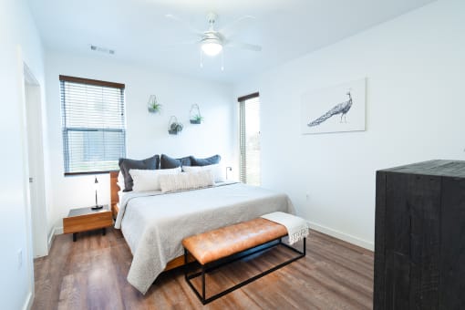Experience urban agrihood living at our one, two or three bedroom apartments and townhomes featuring amazing apartment and community amenities at Red Barn in Bentonville, AR