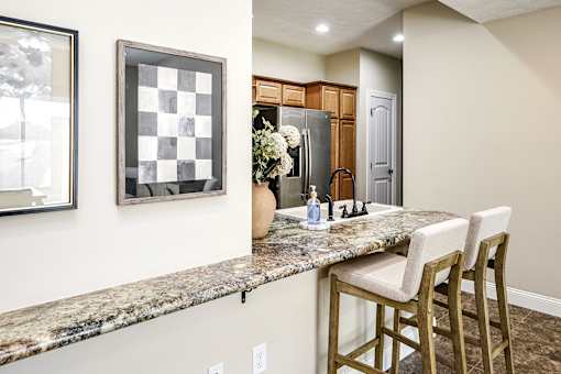 One and two bedroom apartments with stainless steel appliances at Residences at Oak Pointe in Grand Island, NE