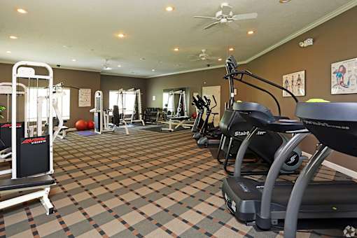 Fitness Center at Standing Bear Apartments in Omaha, NE