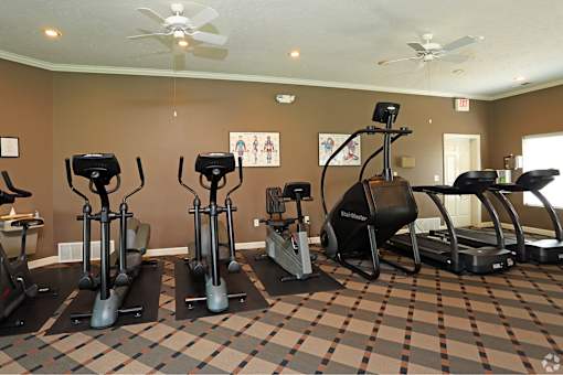 Fitness Center at Standing Bear Apartments in Omaha, NE