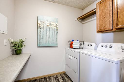 One and two-bedroom apartment homes featuring efficient appliances, patios and balconies, vaulted ceilings and more at Standing Bear Apartments in Omaha, NE