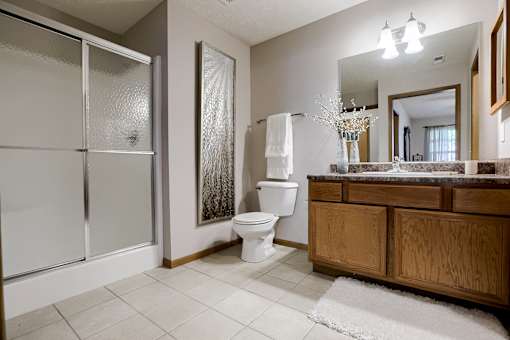 One and two-bedroom apartment homes featuring efficient appliances, patios and balconies, vaulted ceilings and more at Standing Bear Apartments in Omaha, NE