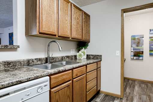 One and two-bedroom apartment homes featuring efficient appliances, patios and balconies, vaulted ceilings and more at Standing Bear Apartments in Omaha, NE