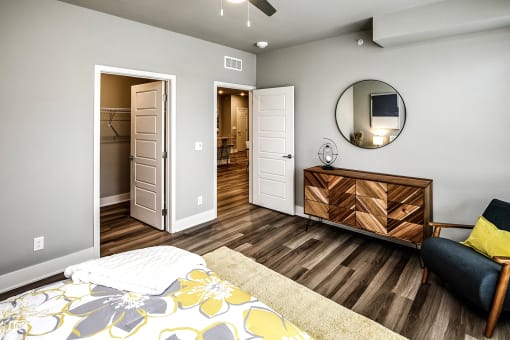 Bedroom at Sterling Prairie Trail North in Ankeny, IA