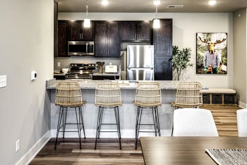 Kitchen at Sterling Prairie Trail North in Ankeny, IA