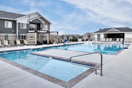 Pool Deck at The 8801 in Lincoln, NE