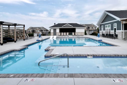 Pool Deck at The 8801 in Lincoln, NE
