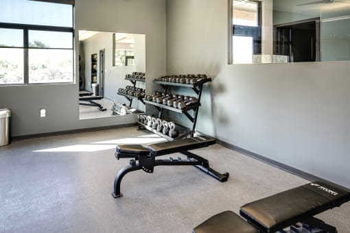 Fitness Center at The Brink at Ridgeview in Plattsmouth, NE