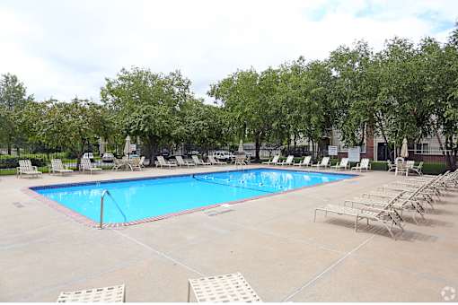 Three outdoor pools at The Pointe in La Vista, NE