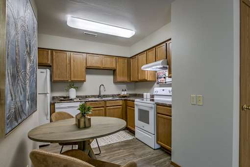 One two and three-bedroom apartment homes featuring amenities like three pools, fitness center, basketball court and much more at The Pointe in La Vista, NE