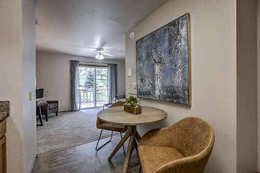 One two and three-bedroom apartment homes featuring amenities like three pools, fitness center, basketball court and much more at The Pointe in La Vista, NE