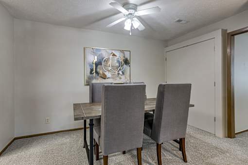 One two and three-bedroom apartment homes featuring amenities like three pools, fitness center, basketball court and much more at The Pointe in La Vista, NE