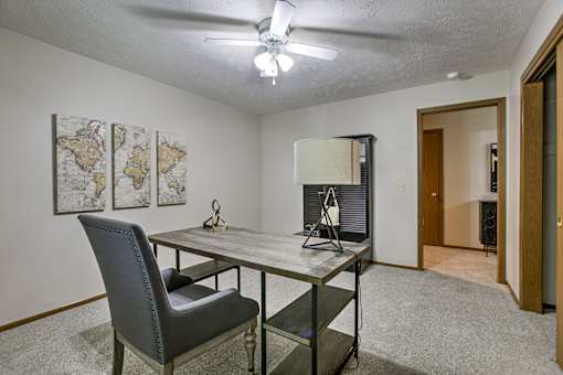 One two and three-bedroom apartment homes featuring amenities like three pools, fitness center, basketball court and much more at The Pointe in La Vista, NE