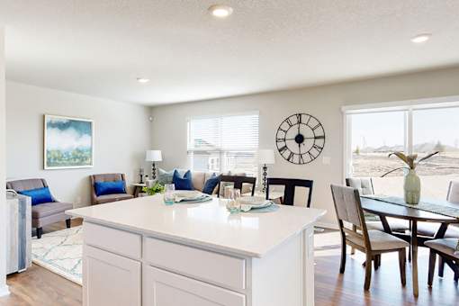 Kitchen - Dawson Floor Plan at The Trails in Elkhorn, NE