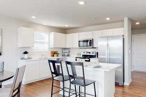 Kitchen - Dawson Floor Plan at The Trails in Elkhorn, NE