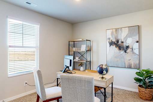 Model Bedroom - Four and Five-Bedroom Floor Plans at The Trails in Elkhorn, NE