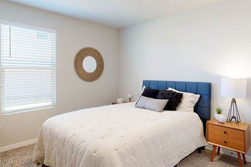 Model Bedroom - Four and Five-Bedroom Floor Plans at The Trails in Elkhorn, NE