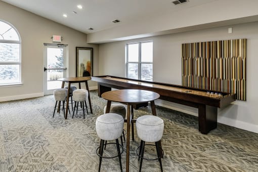 Game Room at The Vue Apartments, Bellevue, Nebraska