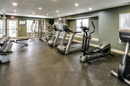 Cardio Equipment at The Vue Apartments, Bellevue