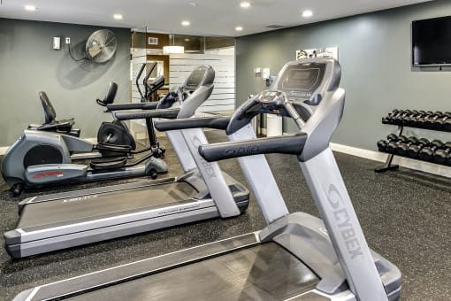 Fitness Center at The Vue Apartments, Nebraska, 68123