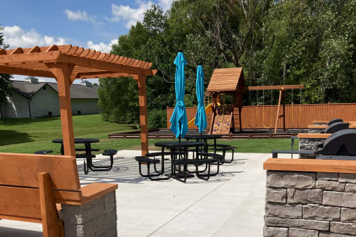 One and two bedroom single-story garden homes at Touchstone Village in Bentonville, AR