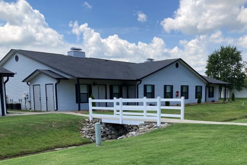 One and two bedroom single-story garden homes at Touchstone Village in Bentonville, AR