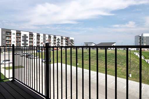 Studio, one two and three bedroom apartments and townhomes featuring open concept floor plans, dens, large windows, stainless steel appliances, quartz countertops, eat-in kitchens, pantries, LVT flooring and much more at The Trails at North Streams in Omaha, NE