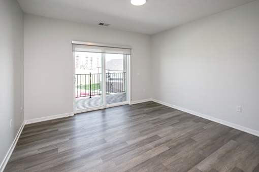 Studio, one two and three bedroom apartments and townhomes featuring open concept floor plans, dens, large windows, stainless steel appliances, quartz countertops, eat-in kitchens, pantries, LVT flooring and much more at The Trails at North Streams in Omaha, NE