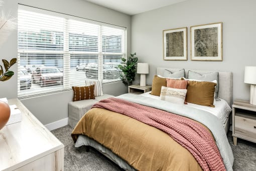 Studio, one, two and three bedroom apartment homes at The Westline at Flanagan Lake in Omaha, NE