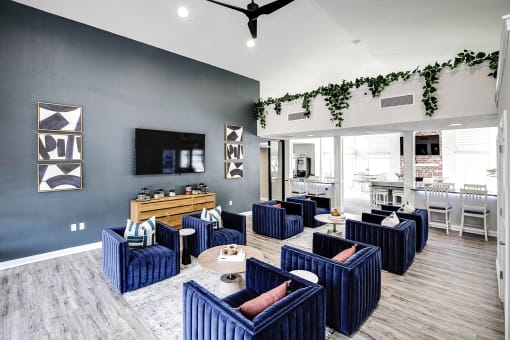 Community Clubhouse at Somerset Apartments in Lincoln, NE