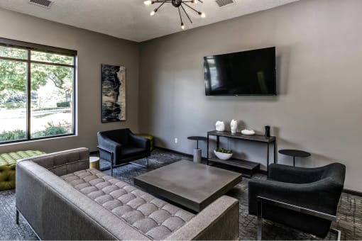 Remodeled clubhouse at Southwest Gables Apartments, Omaha NE