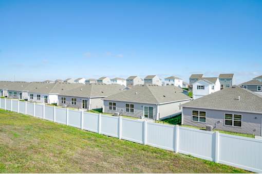 Model Patio - Four and Five-Bedroom Floor Plans at The Trails in Elkhorn, NE