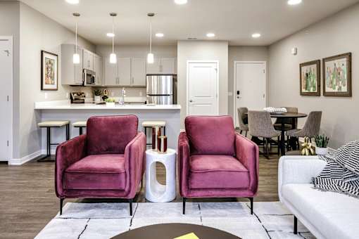 VUE 19 Model 2Bd - Living Room