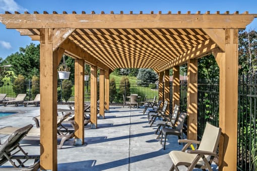 Relaxing Area at The Vue Apartments, Bellevue