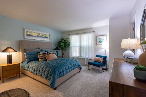 Spacious Bedroom at Pointe North Apartments, Bethlehem, 18017