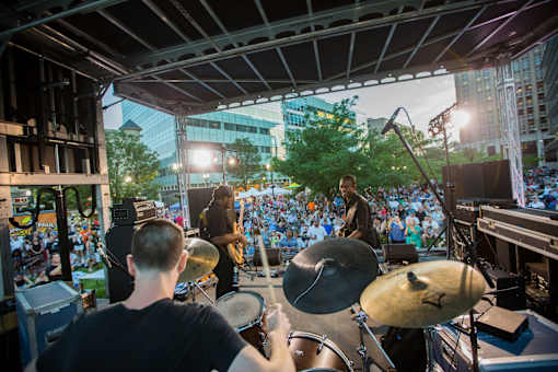 Outdoor Concert at The Standard Apartments, Allentown, PA, 18101