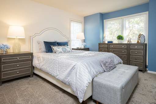Large Bedroom at Brookfield Apartments, Macungie, PA, 18062