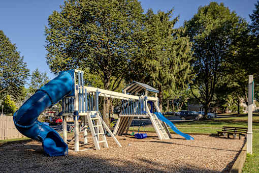 A playground at Brookfield Apartments, Macungie