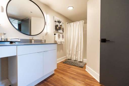 Kitchen cabinets at Cityplace Apartment Homes Apartments, Allentown, Pennsylvania