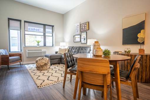 dining at The Hive Apartments, Allentown 18101
