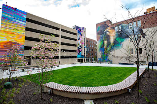  ArtsWalk Pocket Park at The Standard Apartments, Pennsylvania, 18101