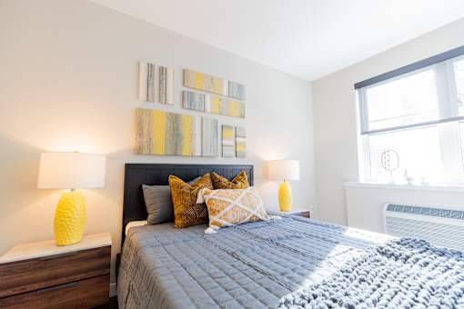 Bedroom at Walnut View Apartments, Allentown, PA