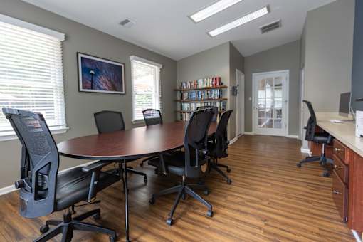 A Conference Room at Pointe North Apartments, Bethlehem, 18017