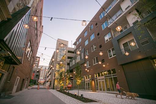 Residential Building Exterior at The Standard Apartments, Pennsylvania